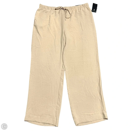 Pants Linen By Jules & Leopold In Tan, Size: Xl