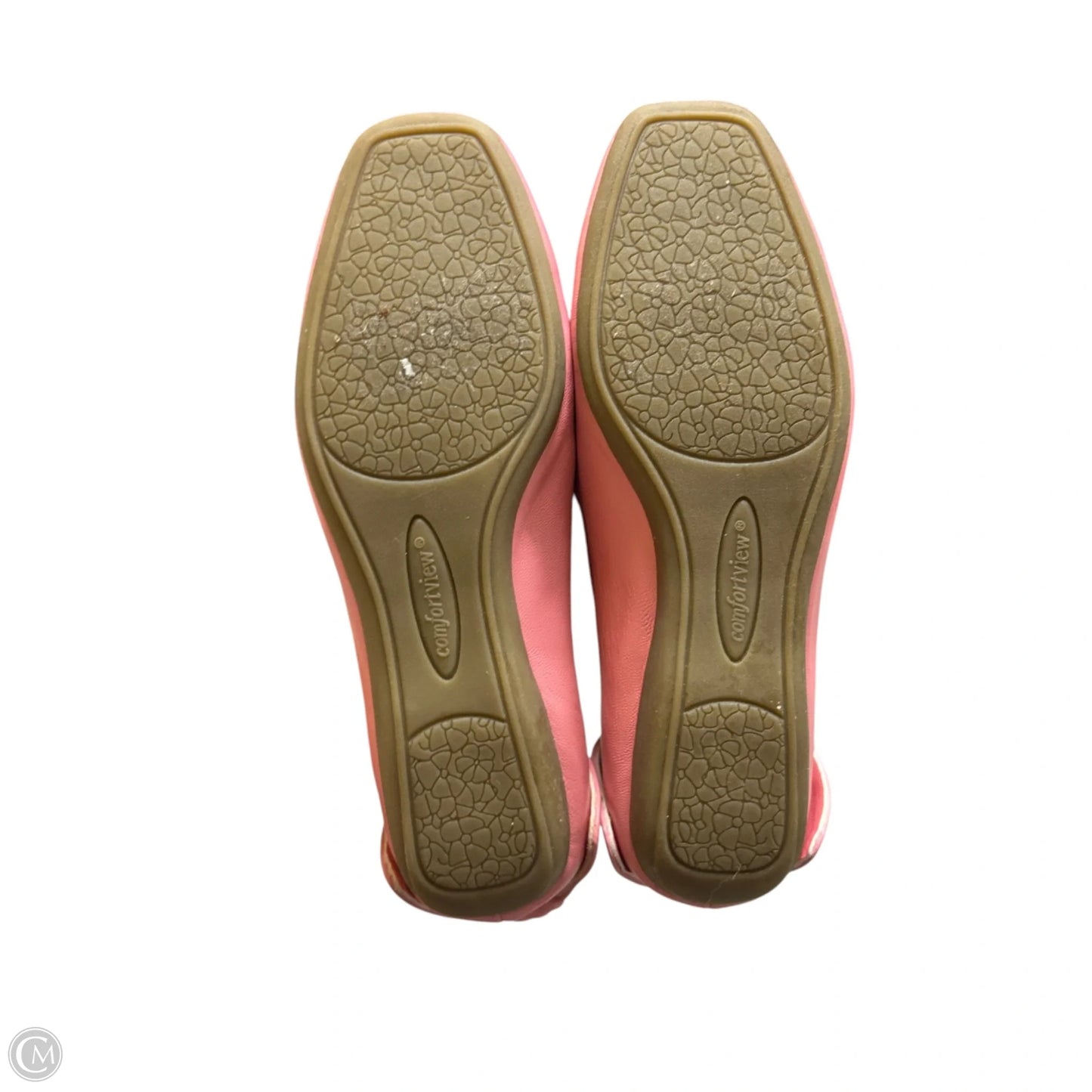 Shoes Flats By Comfortview In Coral, Size: 7.5