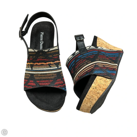 Shoes Heels Platform By Pierre Dumas In Multi-colored, Size: 5