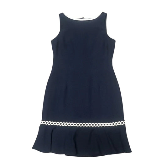 Dress Designer By Karl Lagerfeld In Navy, Size: 8