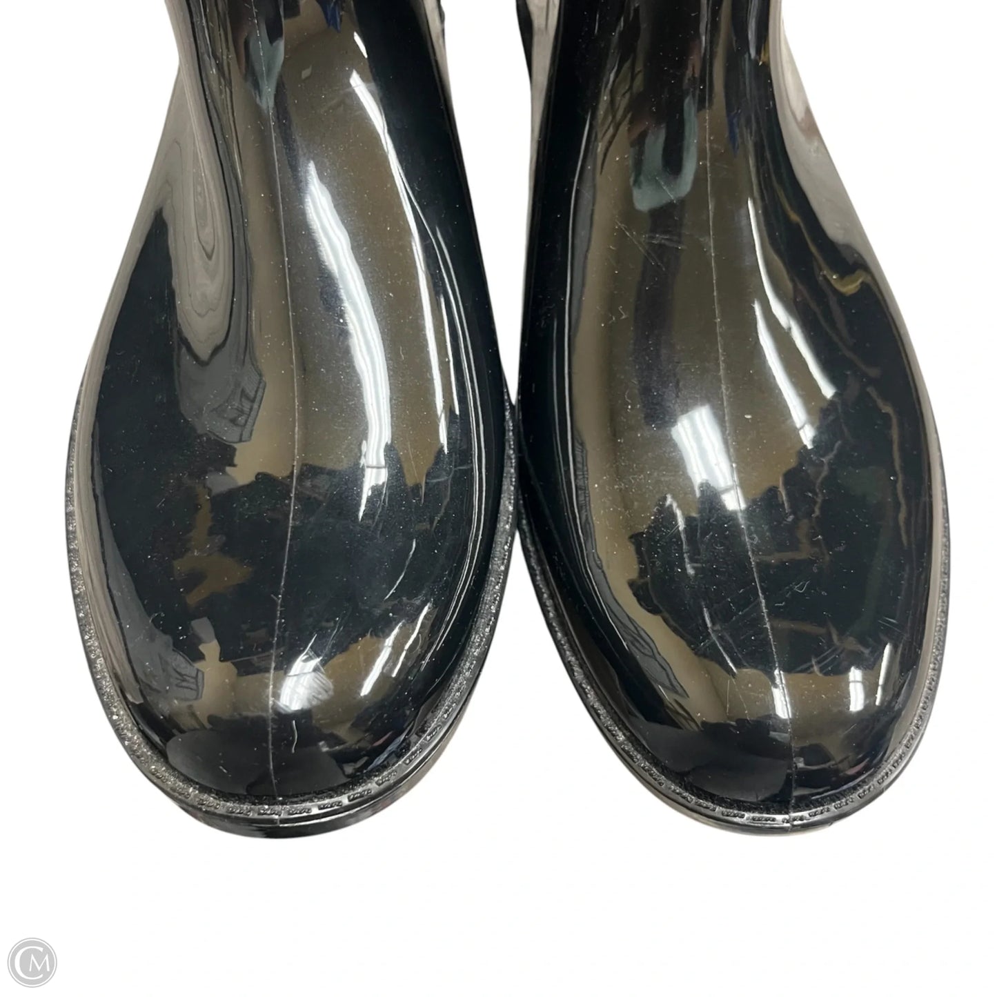 Boots Designer By Coach In Black, Size: 10