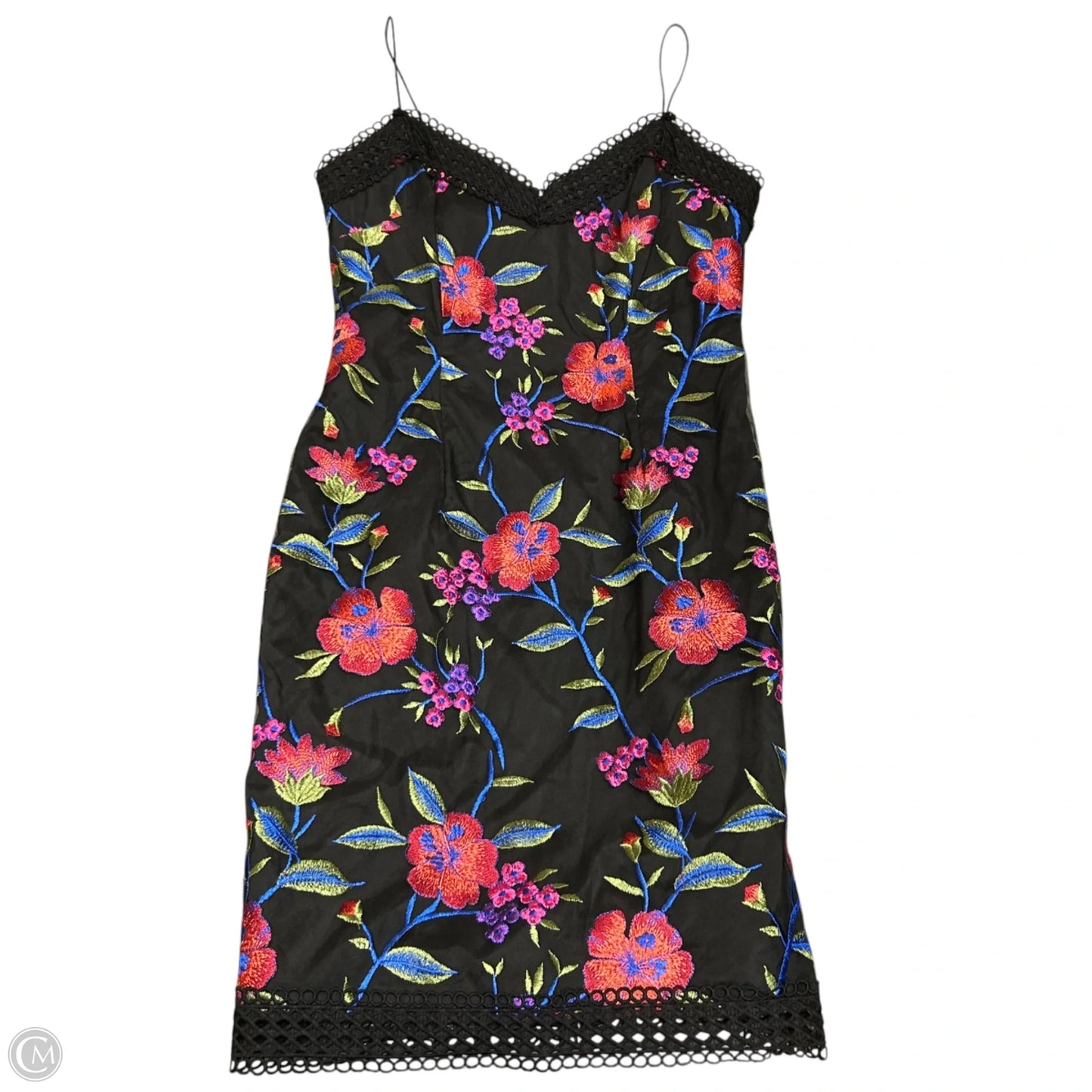 Dress Party Short By Aiden In Black & Blue, Size: L