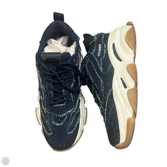 Shoes Sneakers By Steve Madden In Blue, Size: 7.5
