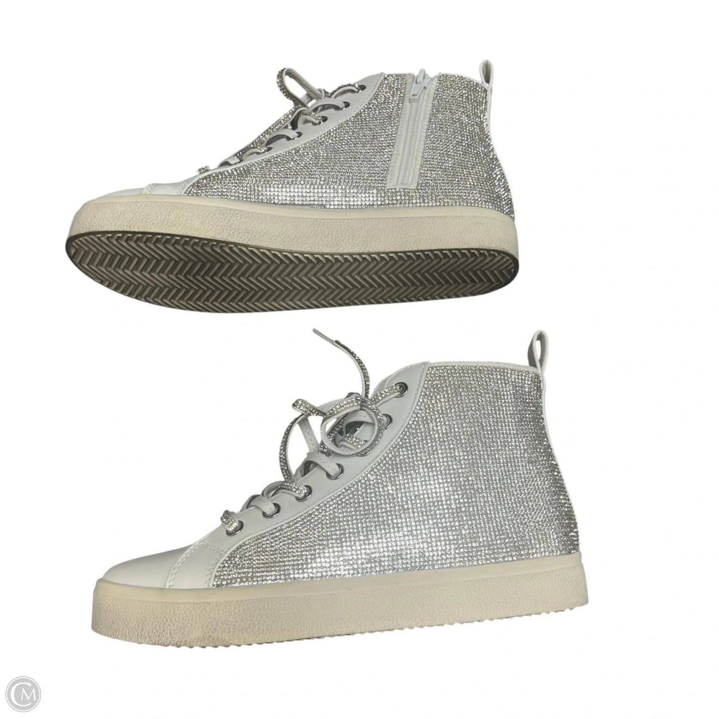 Shoes Sneakers By Steve Madden In White, Size: 7