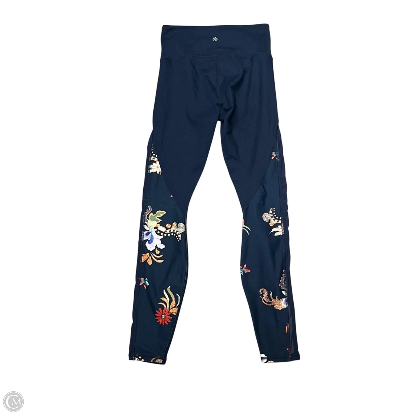 Athletic Leggings By Athleta In Navy, Size: Xs