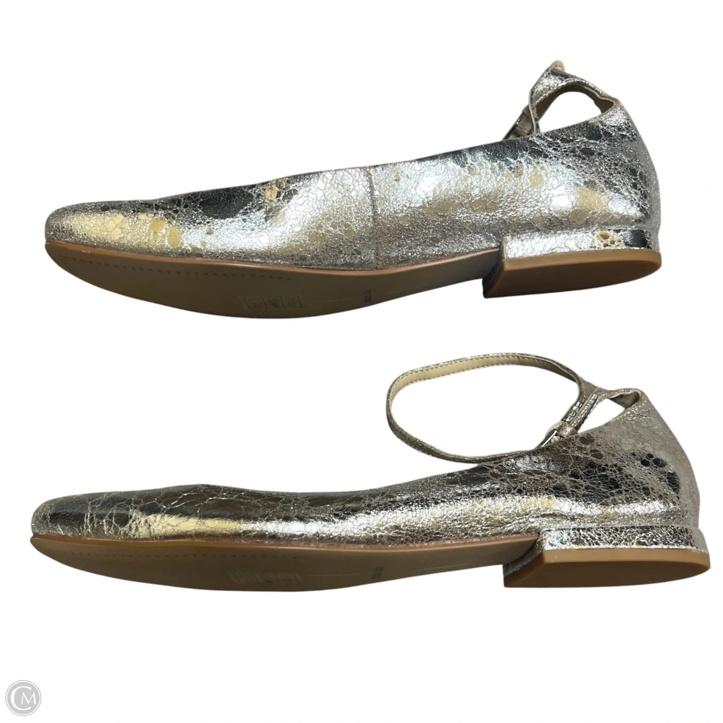 Shoes Flats By Dolce Vita In Silver, Size: 9