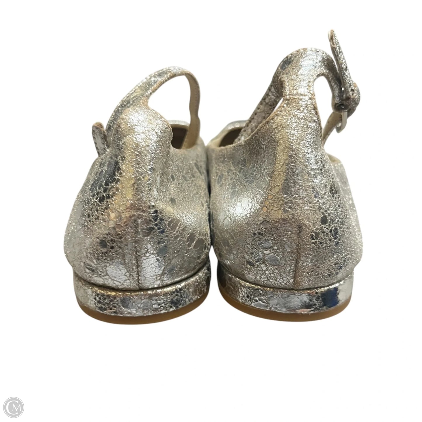 Shoes Flats By Dolce Vita In Silver, Size: 9