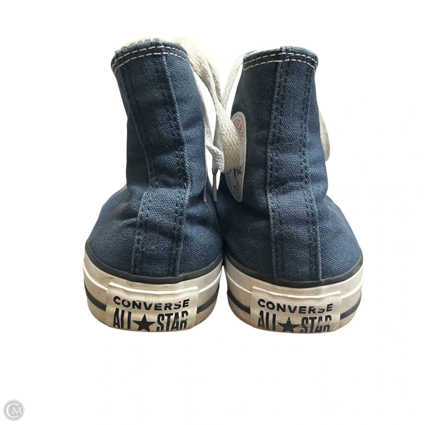 Shoes Sneakers By Converse In Blue & White, Size: 6.5