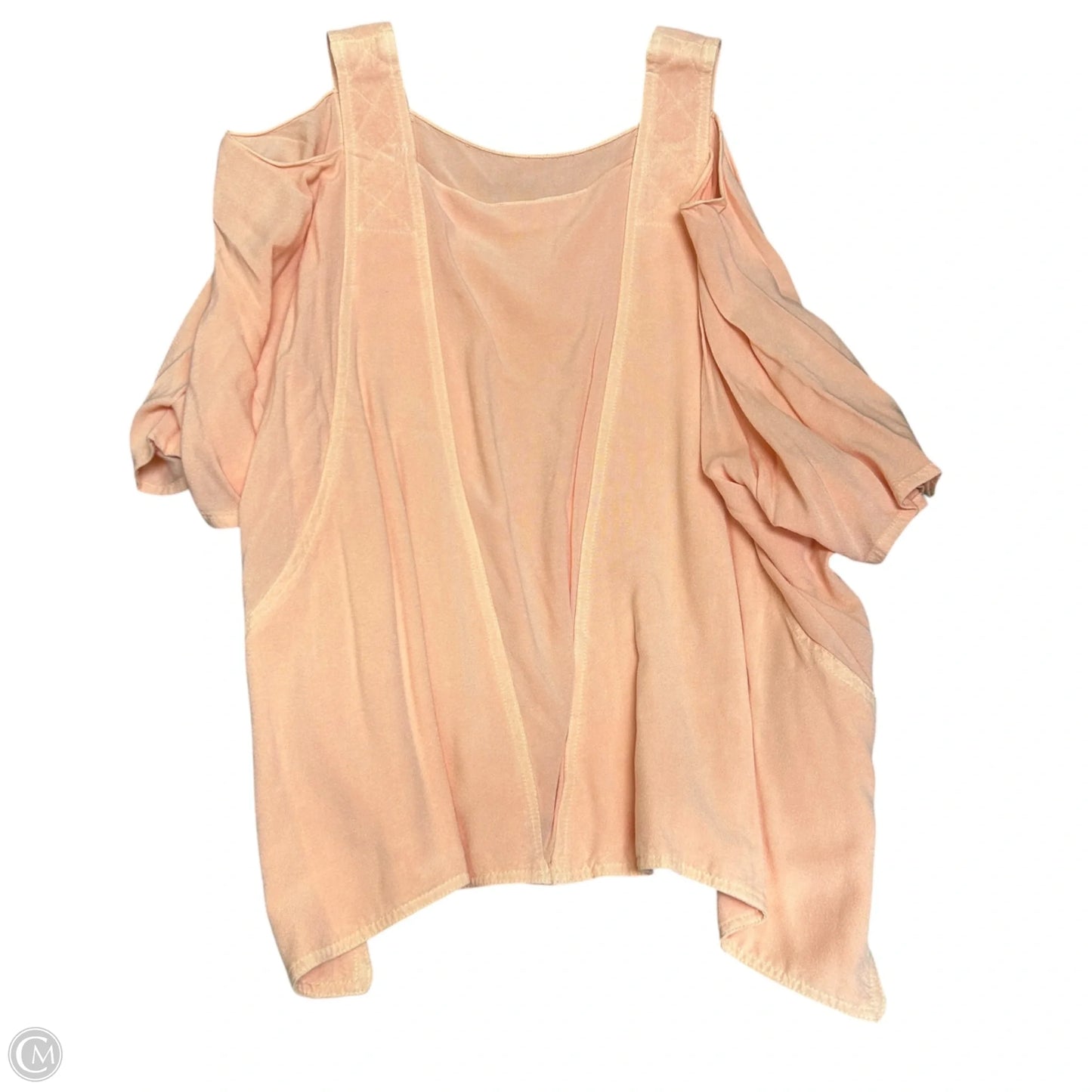 Top 3/4 Sleeve By Marrakech In Orange, Size: L