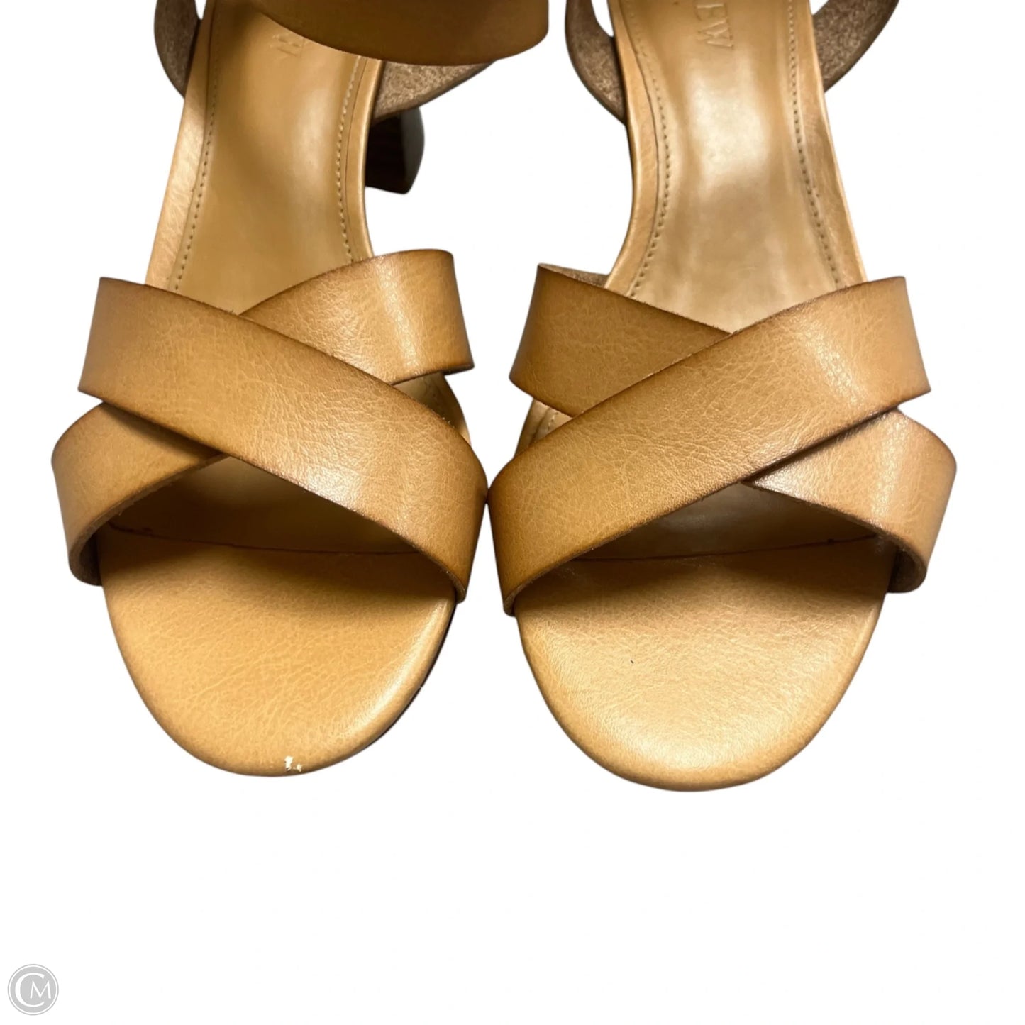 Shoes Heels Block By J. Crew In Brown, Size: 8