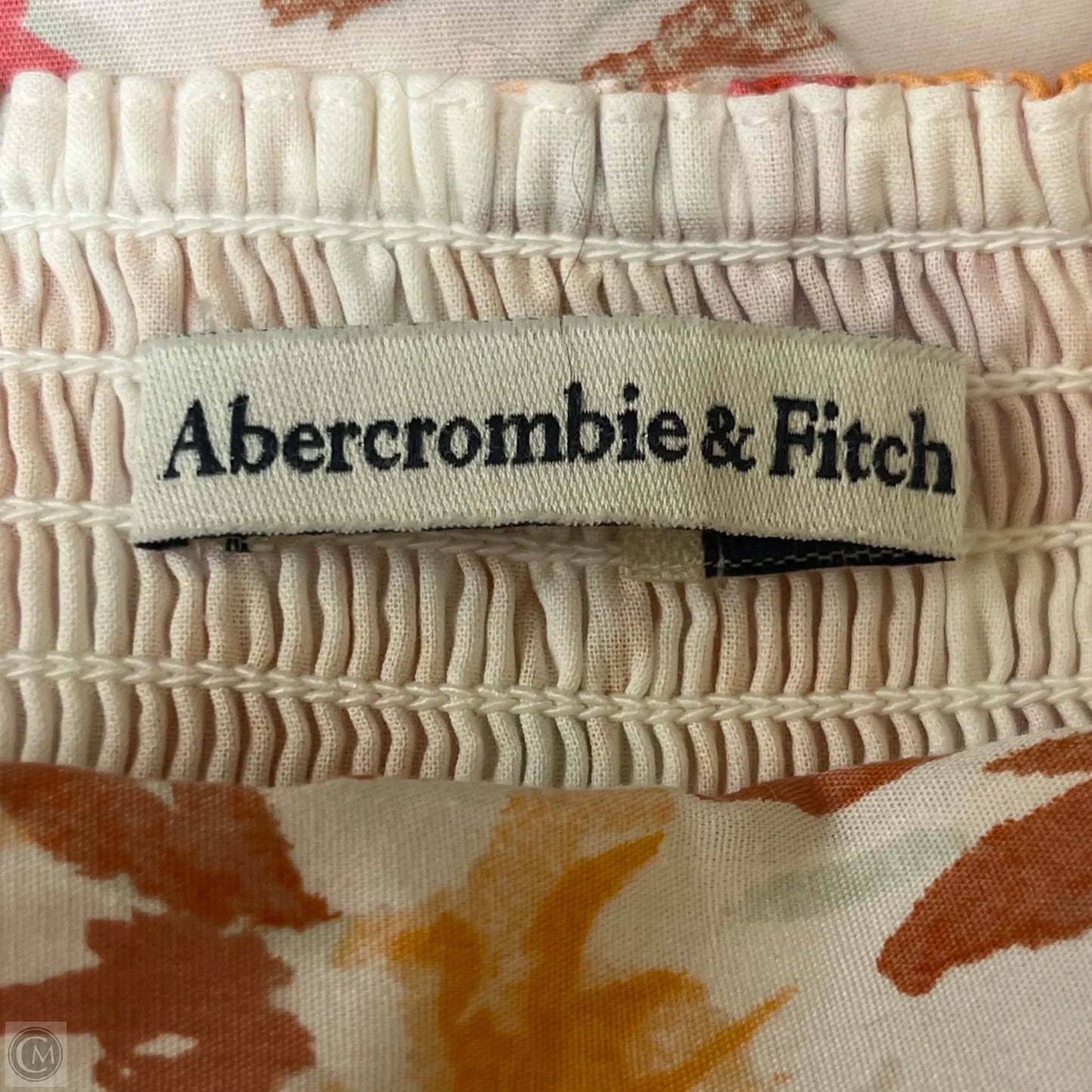 Dress Casual Short By Abercrombie And Fitch In Orange, Size: Xs