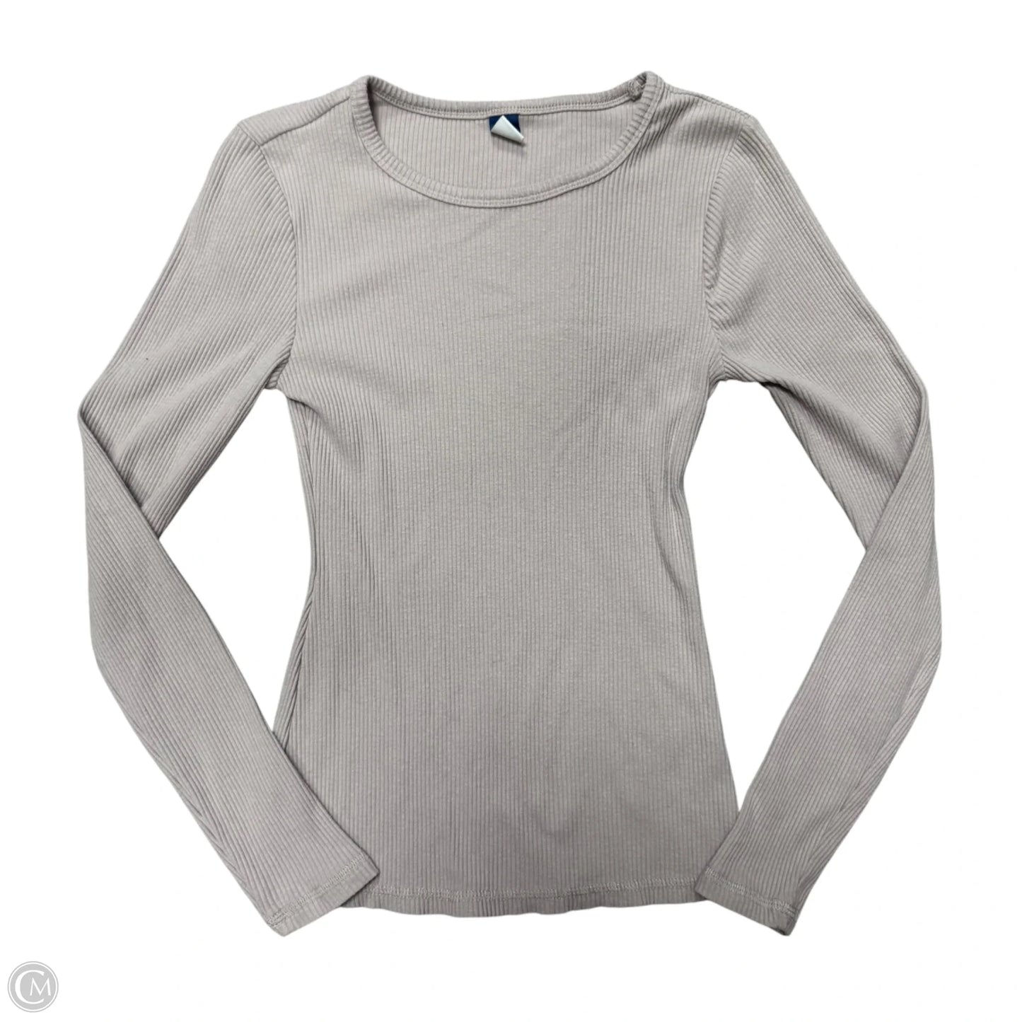 Top Long Sleeve By Old Navy In Taupe, Size: Xs