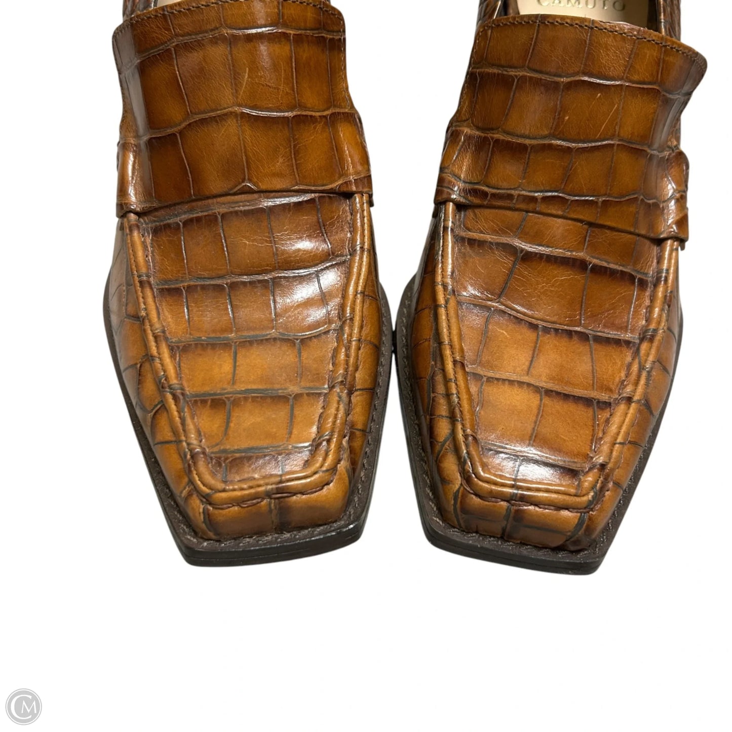 Shoes Heels Block By Vince Camuto In Brown & Orange, Size: 10