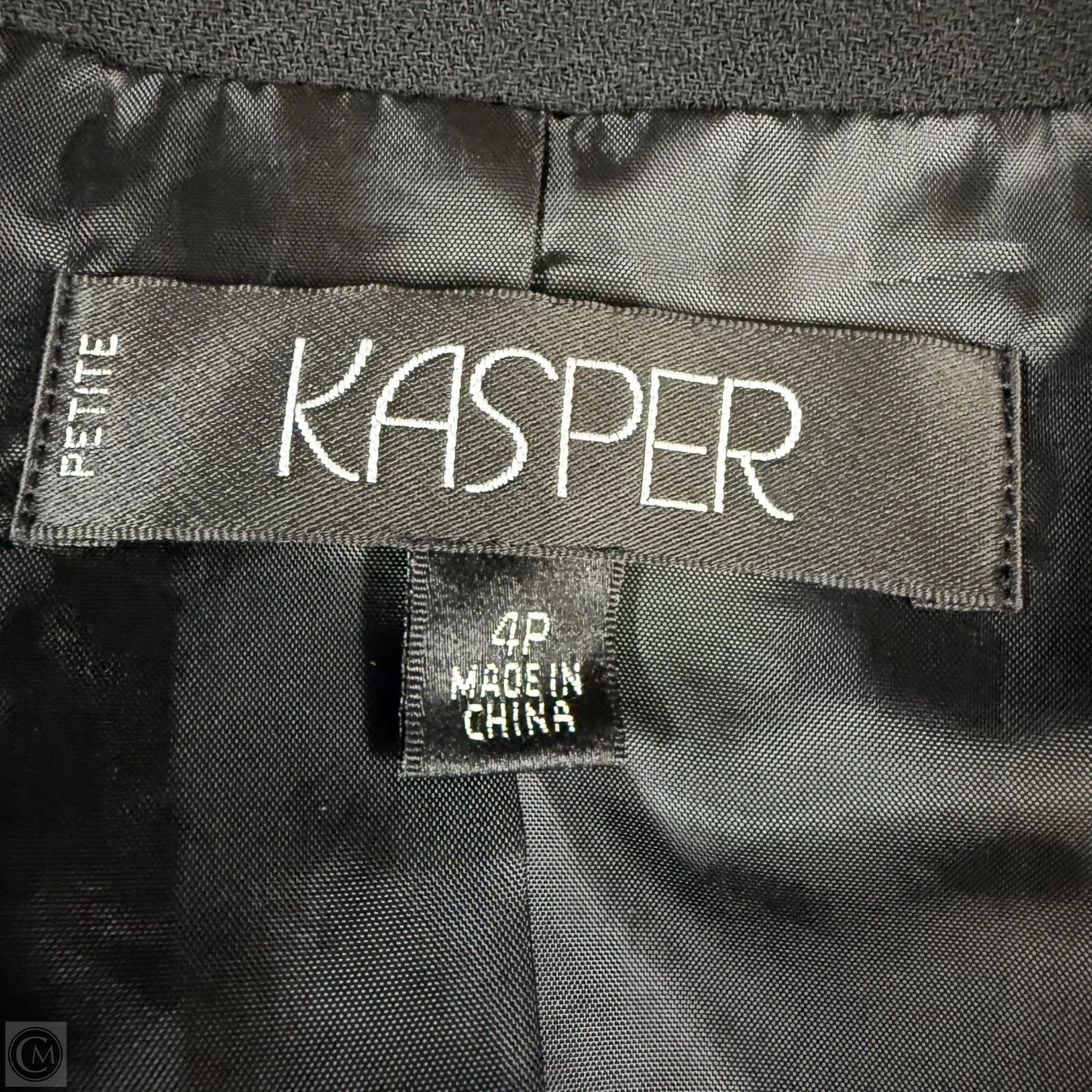 Blazer By Kasper In Black, Size: S