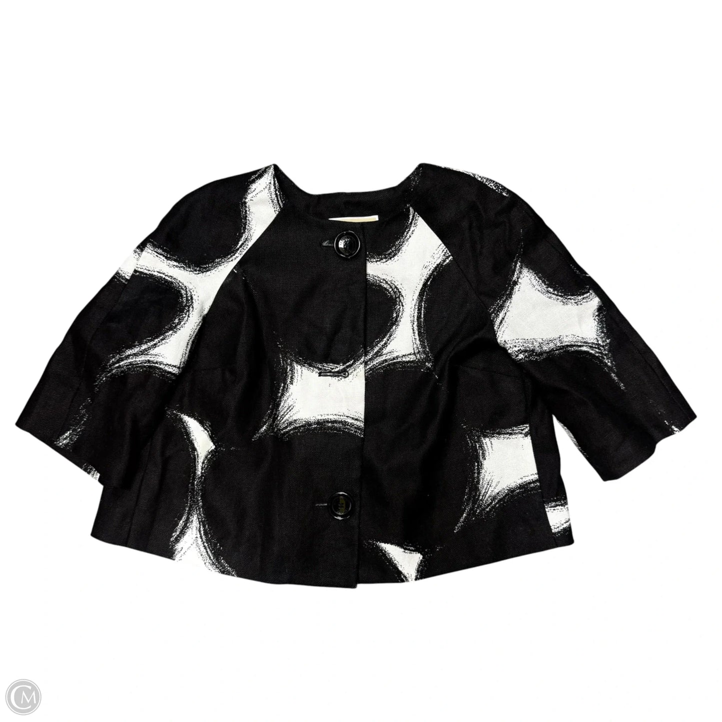 Blazer By Michael By Michael Kors In Black & White, Size: M