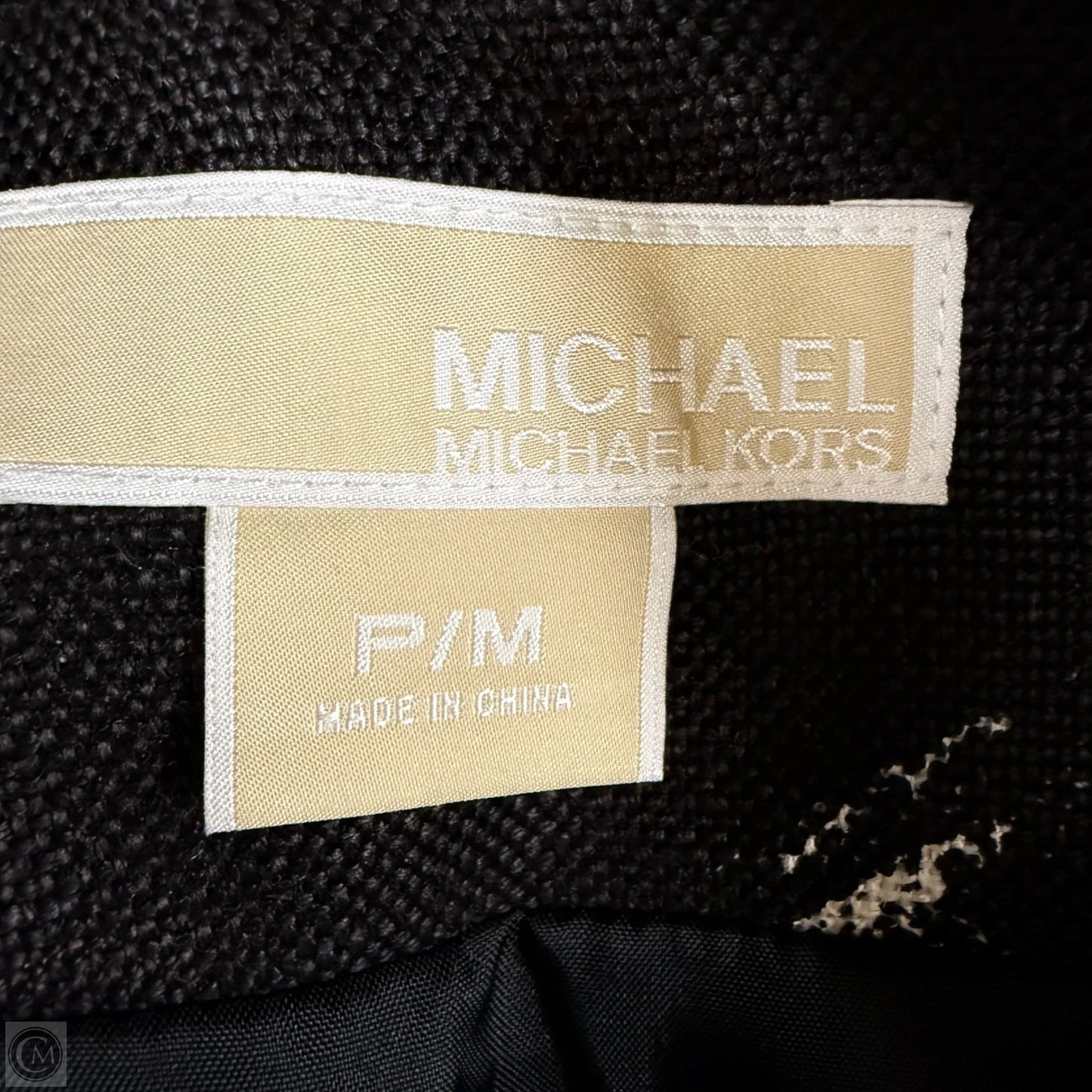 Blazer By Michael By Michael Kors In Black & White, Size: M