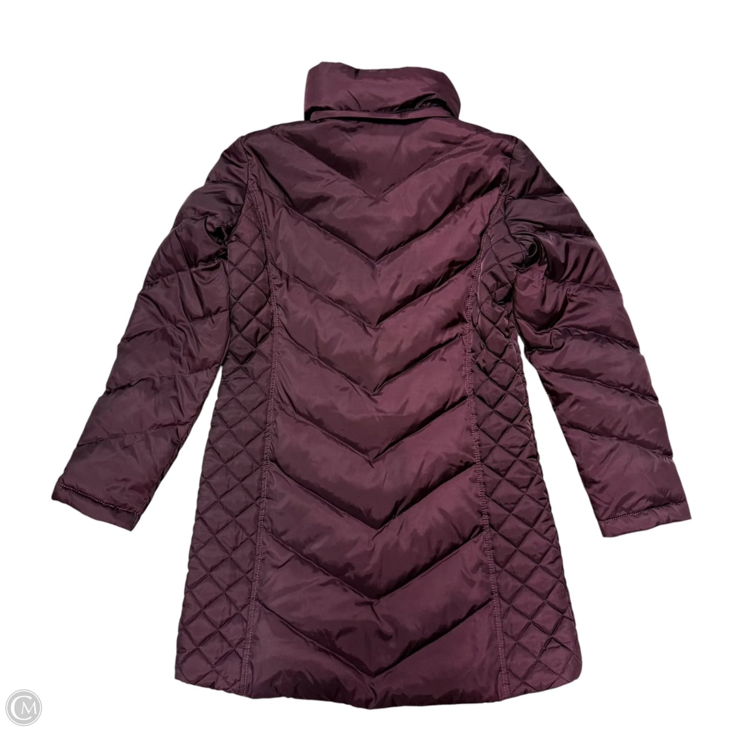 Coat Puffer & Quilted By Kenneth Cole Reaction In Purple, Size: M