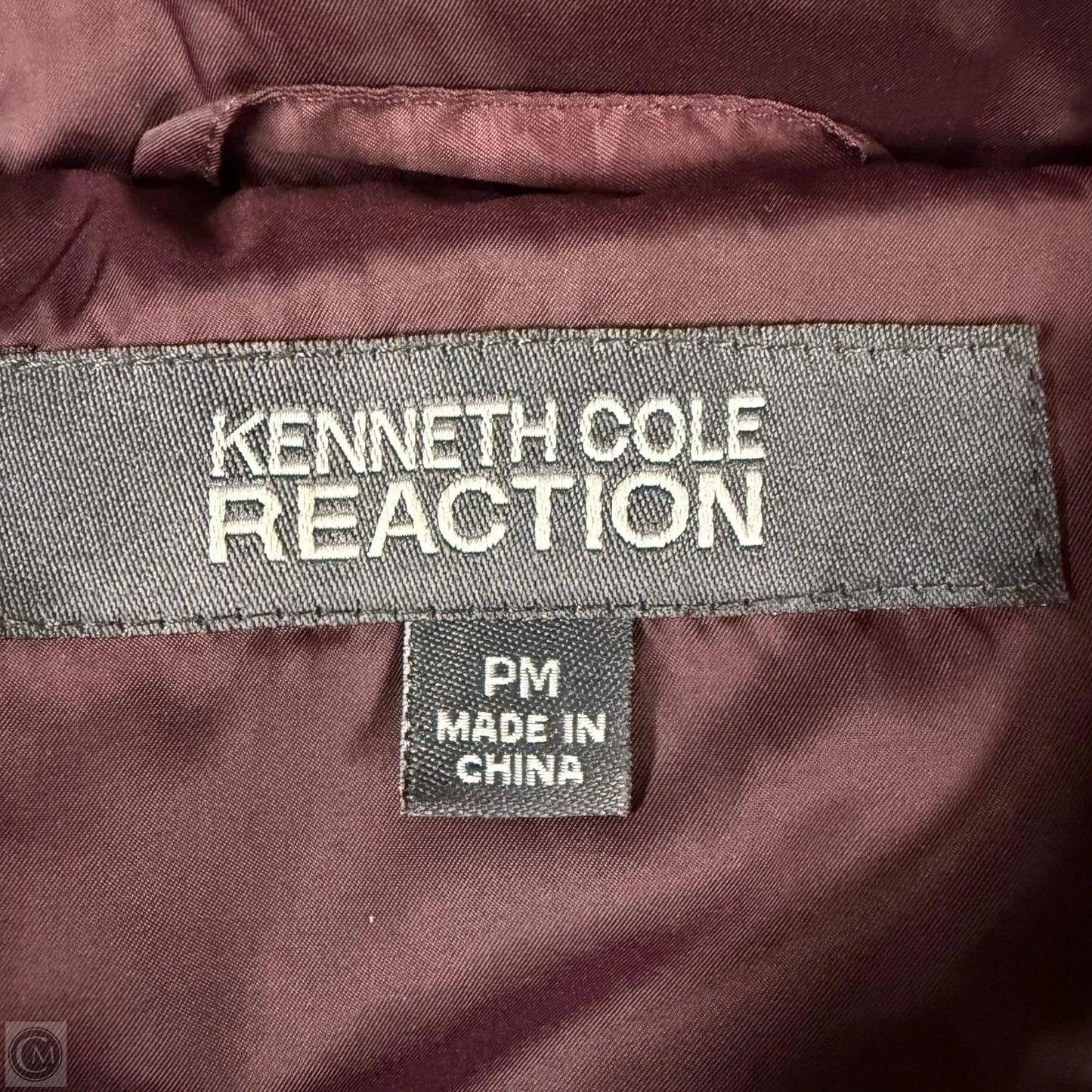 Coat Puffer & Quilted By Kenneth Cole Reaction In Purple, Size: M