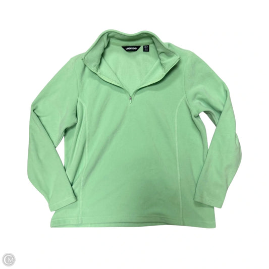 Jacket Other By Lands End In Green, Size: M
