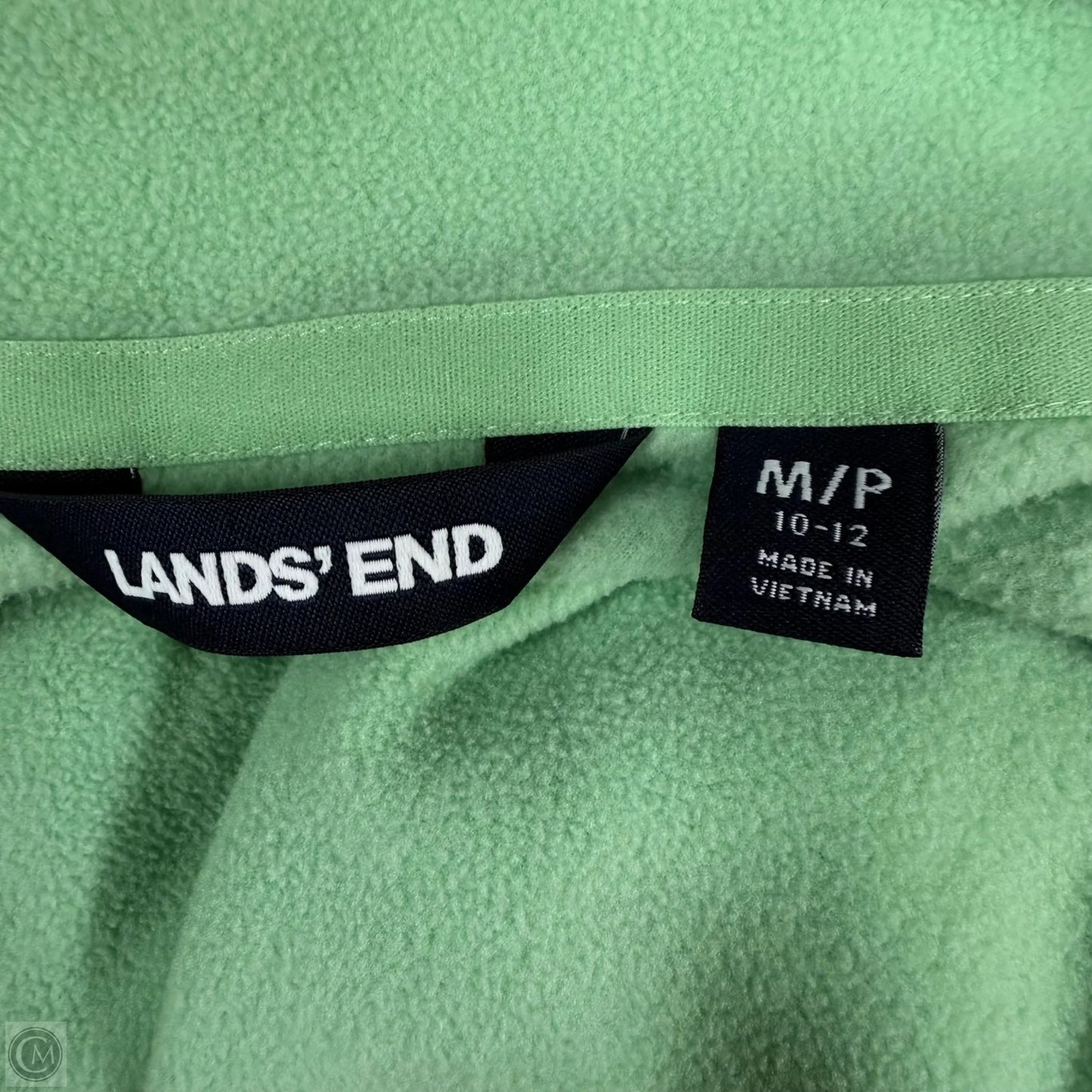 Jacket Other By Lands End In Green, Size: M