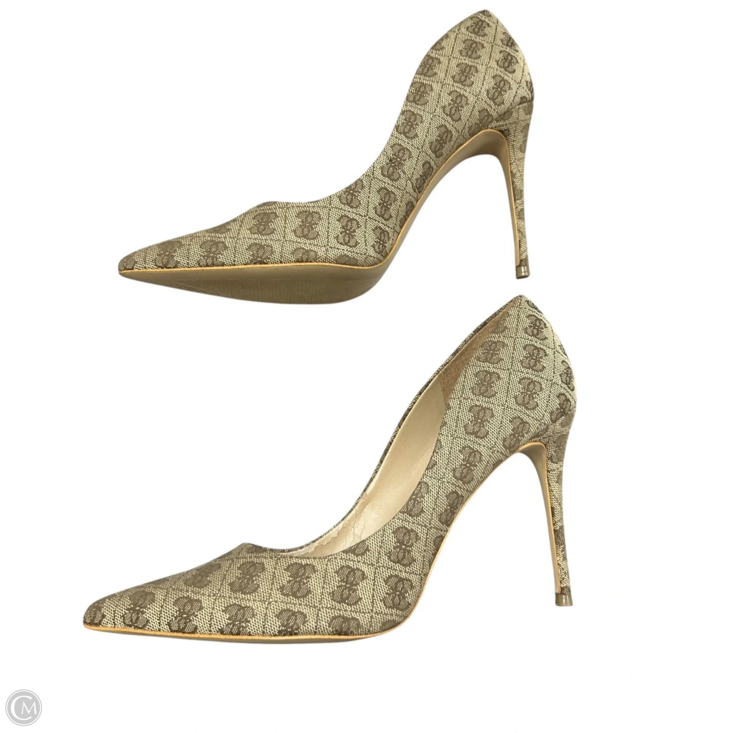 Shoes Heels Stiletto By Guess In Tan, Size: 11