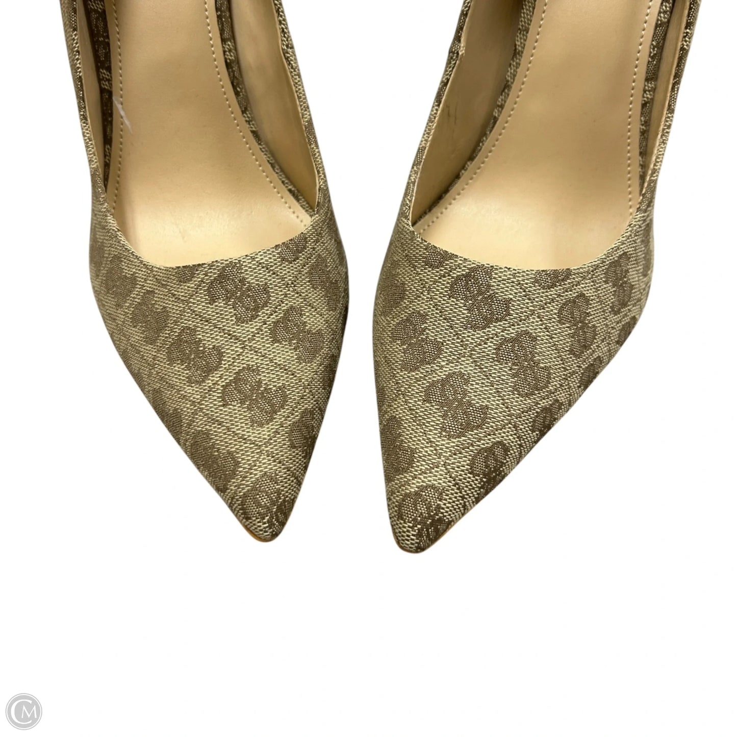Shoes Heels Stiletto By Guess In Tan, Size: 11