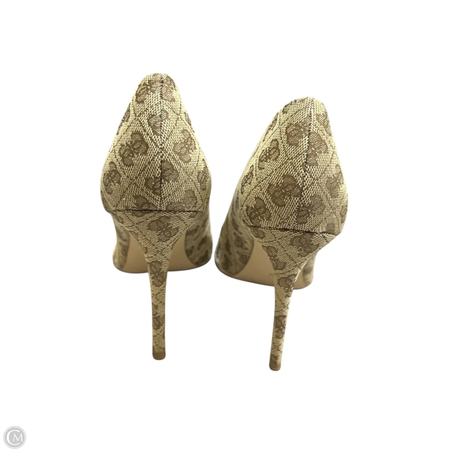 Shoes Heels Stiletto By Guess In Tan, Size: 11