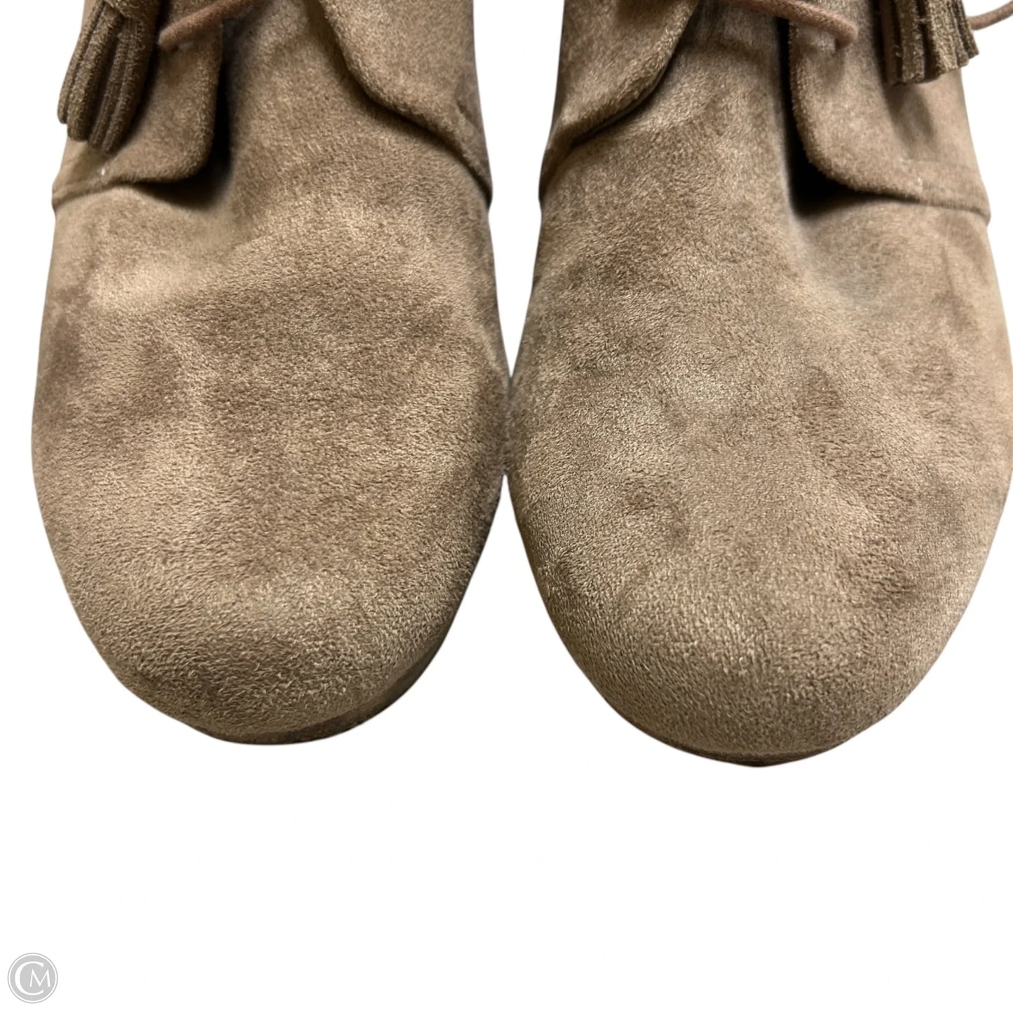 Boots Ankle Heels By Dr Scholls In Taupe, Size: 10