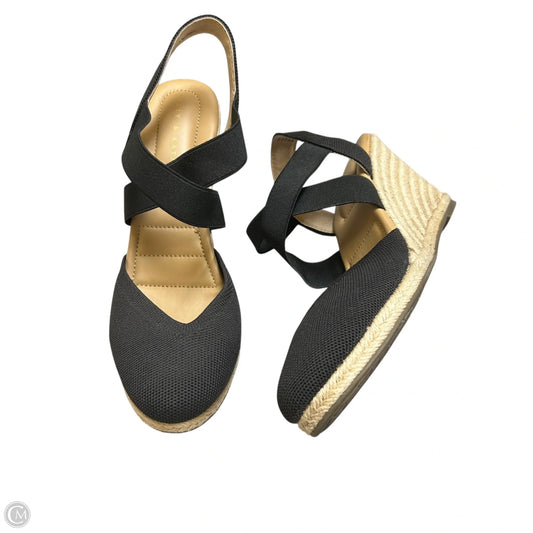 Shoes Heels Block By Kelly And Katie In Black & Tan, Size: 11