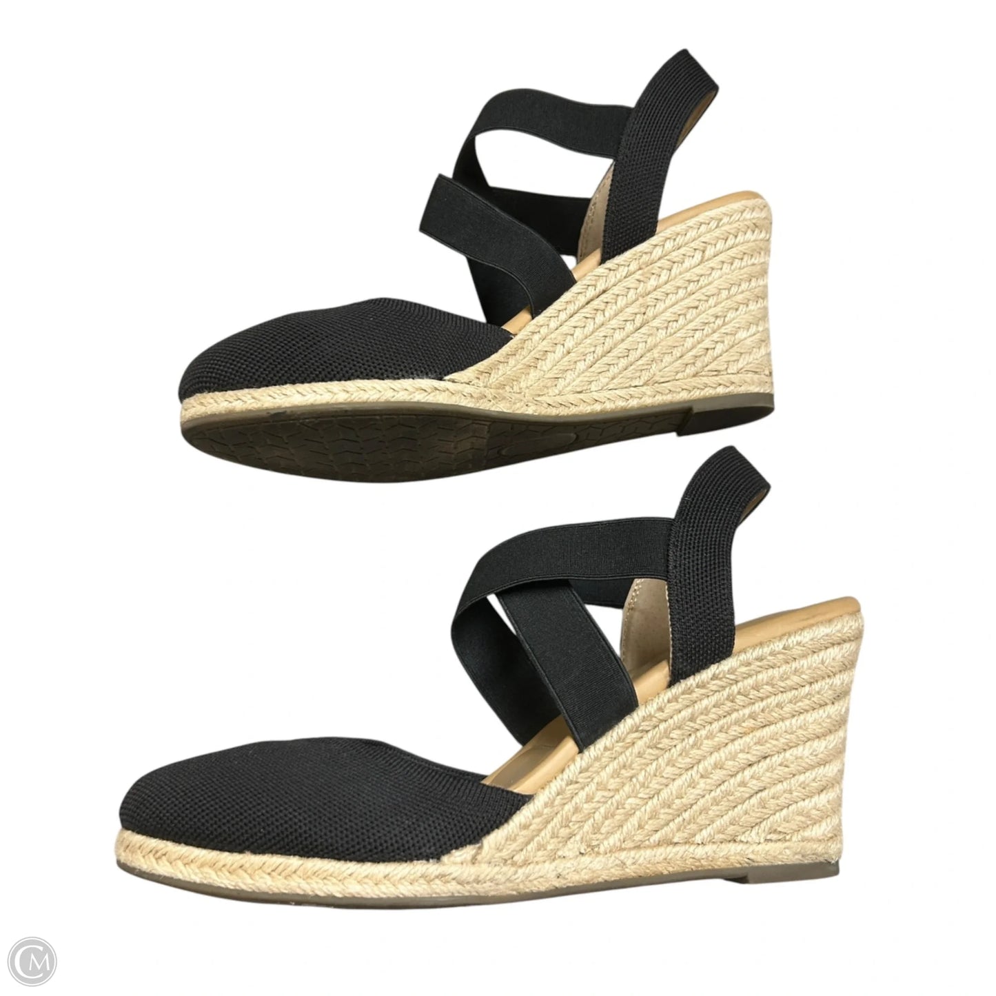 Shoes Heels Block By Kelly And Katie In Black & Tan, Size: 11