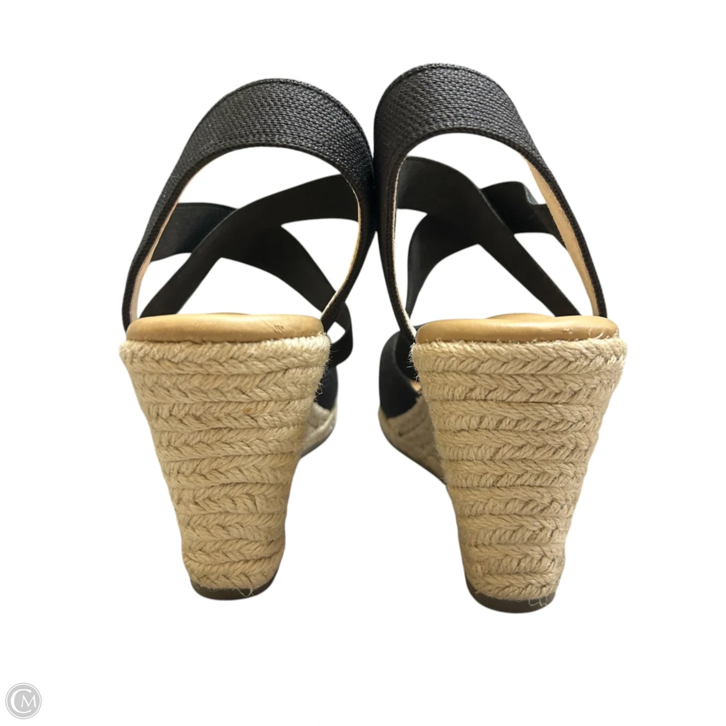 Shoes Heels Block By Kelly And Katie In Black & Tan, Size: 11