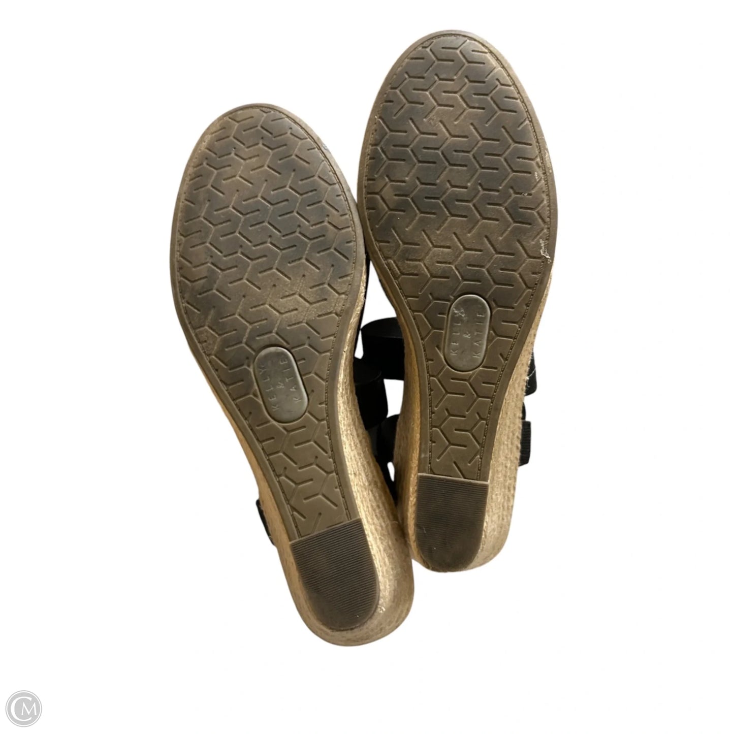 Shoes Heels Block By Kelly And Katie In Black & Tan, Size: 11