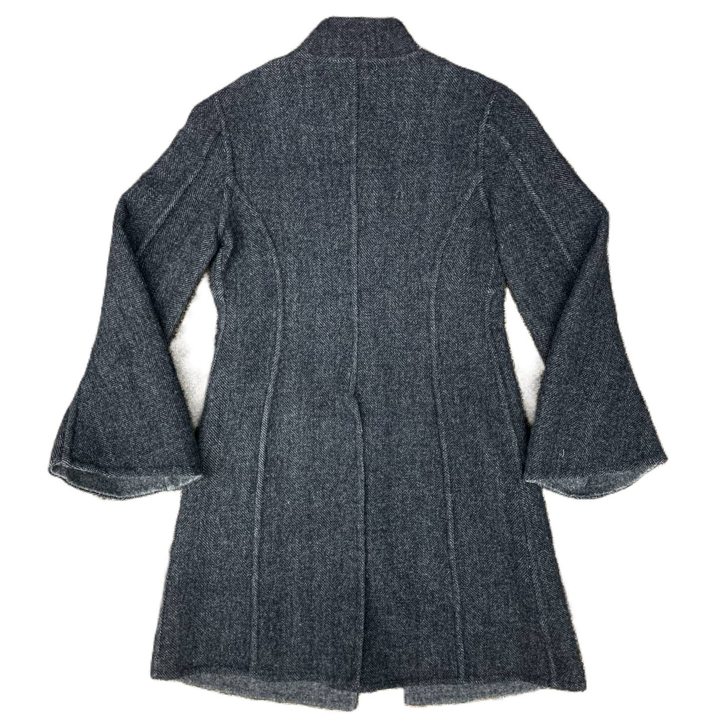 Coat Peacoat By Max Studio In Grey, Size: S