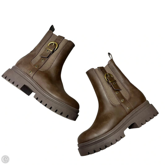 Boots Combat By Rocket Dogs In Brown, Size: 8.5
