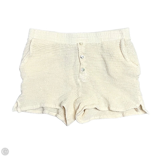 Shorts By Donni In Cream, Size: L