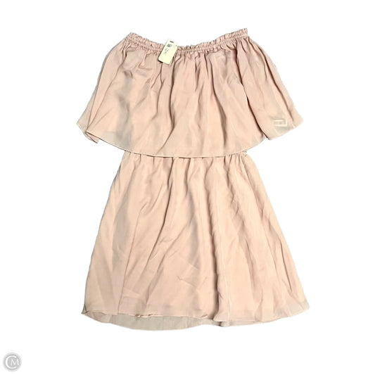 Dress Designer By Halston In Peach, Size: S