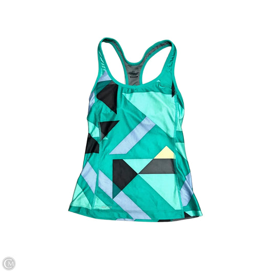 Athletic Tank Top By Nike In Green, Size: S