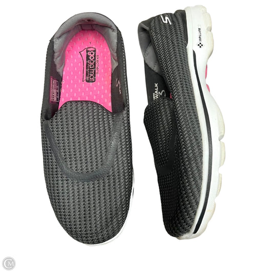 Shoes Athletic By Skechers In Grey, Size: 7