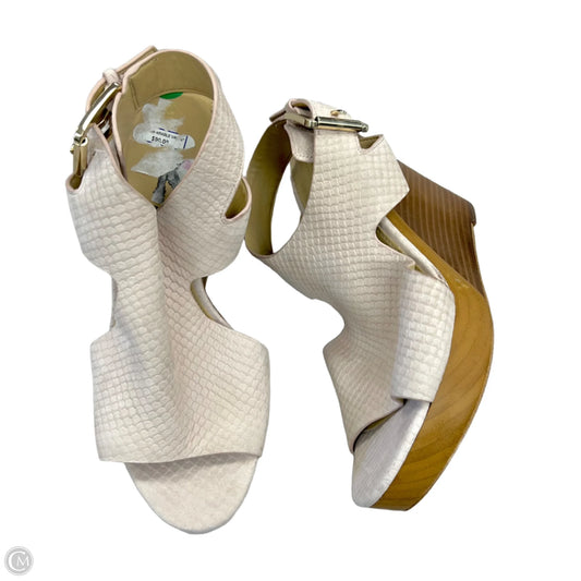 Sandals Heels Block By Michael By Michael Kors In Pink, Size: 8
