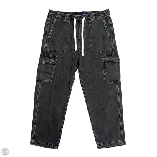 Jeans Boyfriend By Gap In Black, Size: 8