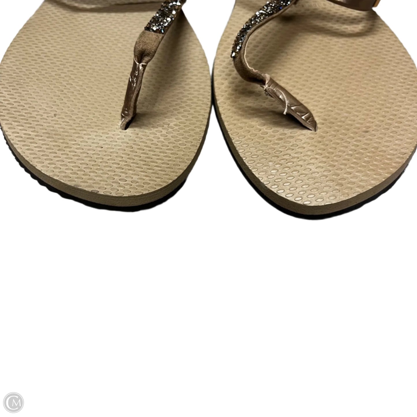 Sandals Flats By Havaianas In Rose Gold, Size: 10