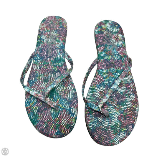 Sandals Flats By YS Samra In Multi-colored, Size: 8