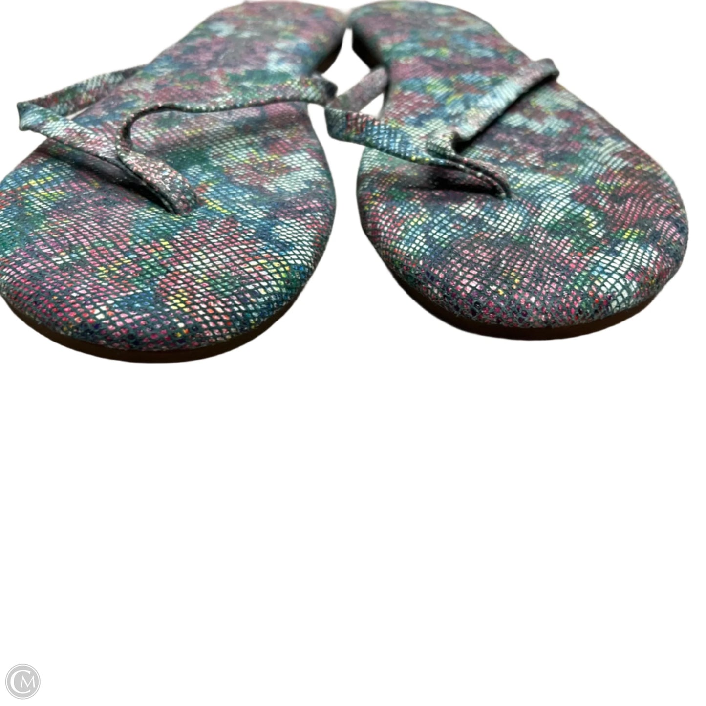 Sandals Flats By YS Samra In Multi-colored, Size: 8