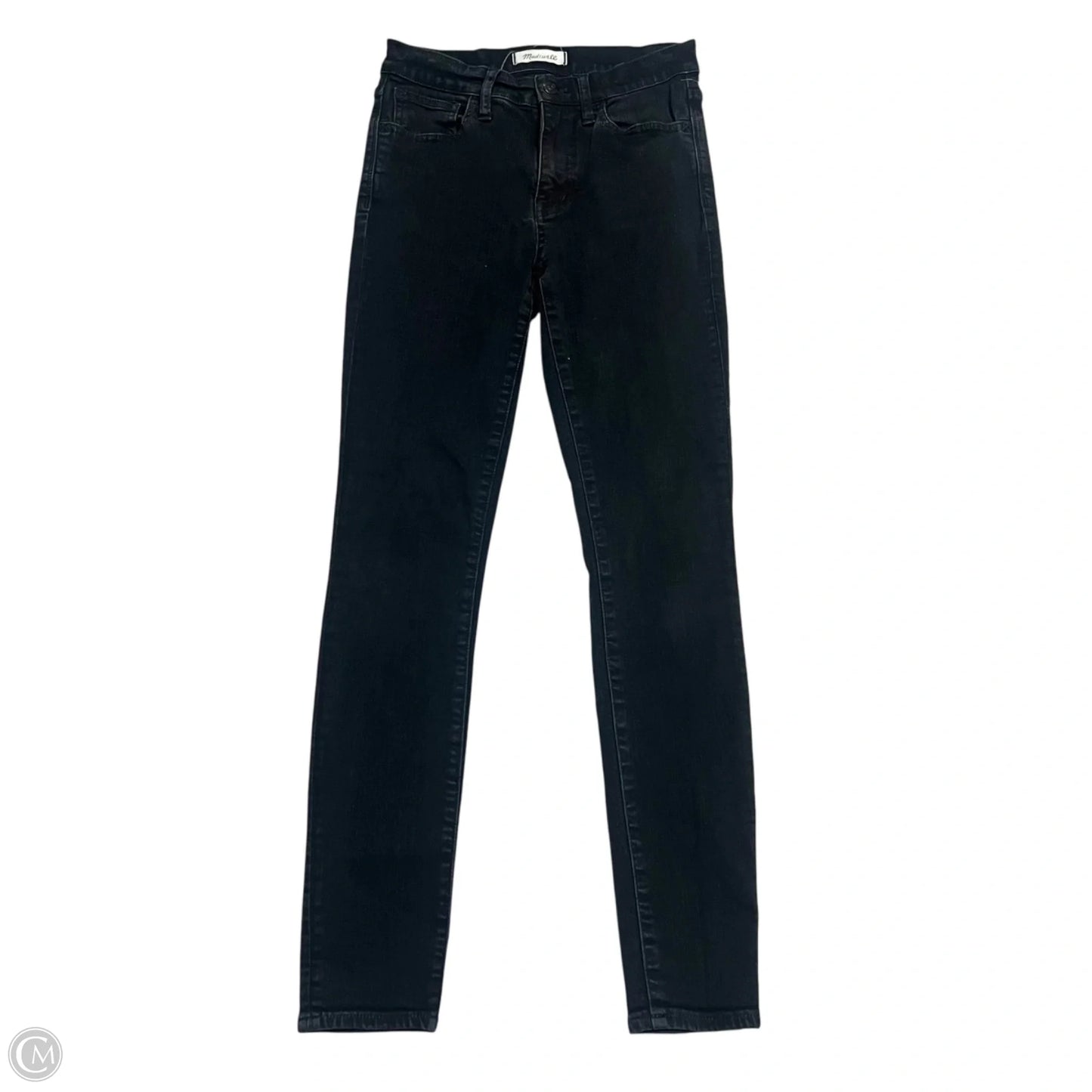 Jeans Skinny By Madewell In Black, Size: 2