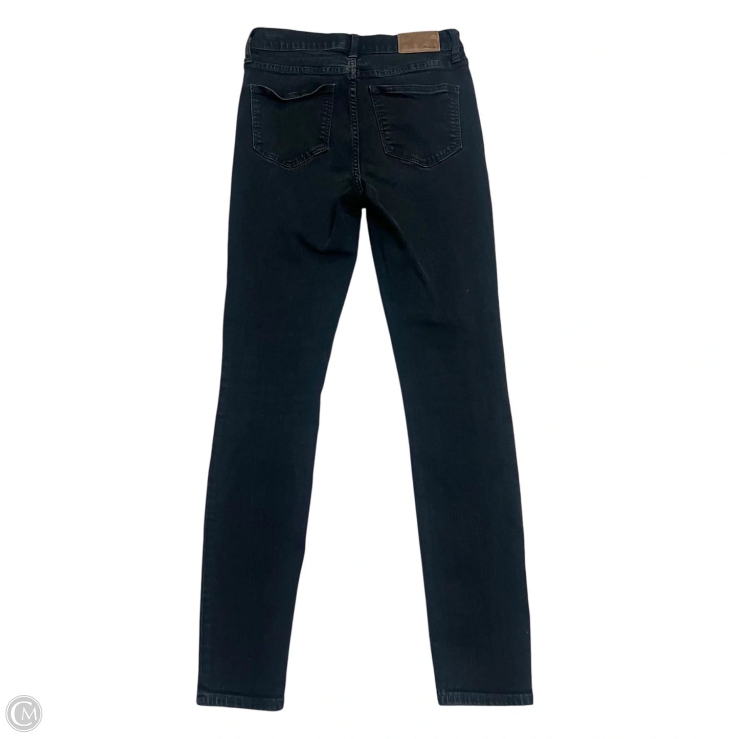 Jeans Skinny By Madewell In Black, Size: 2