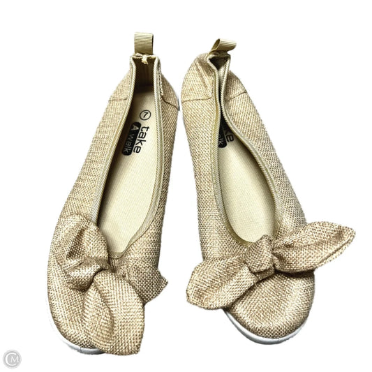 Shoes Flats In Beige, Size: 7