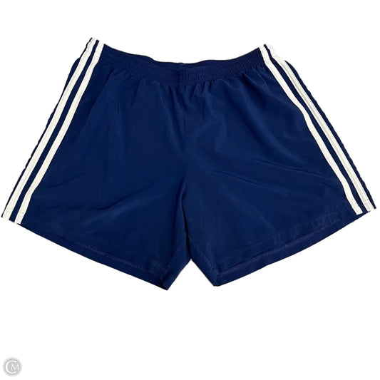 Athletic Shorts By Adidas In Navy, Size: M