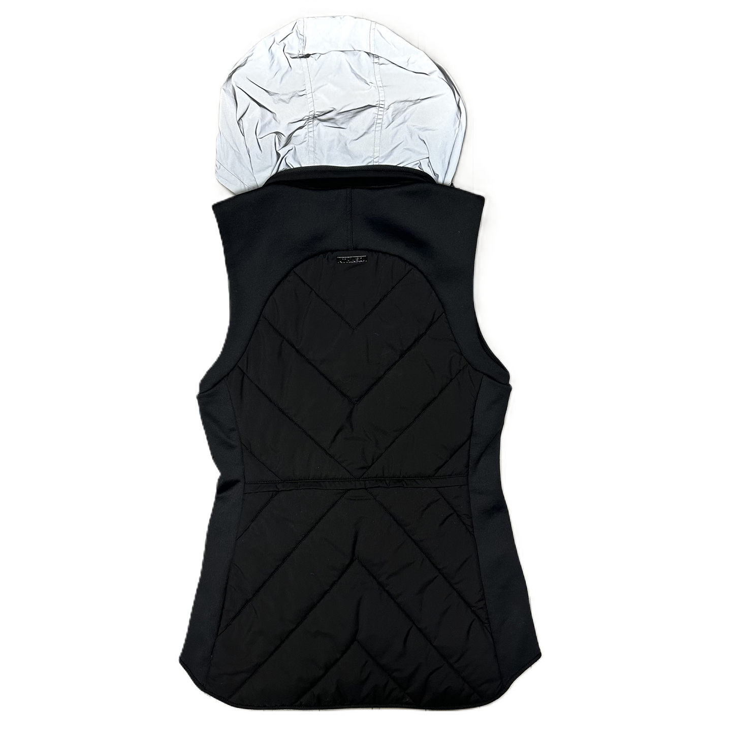 Vest Puffer & Quilted By Athleta In Black & Grey, Size: Xxs