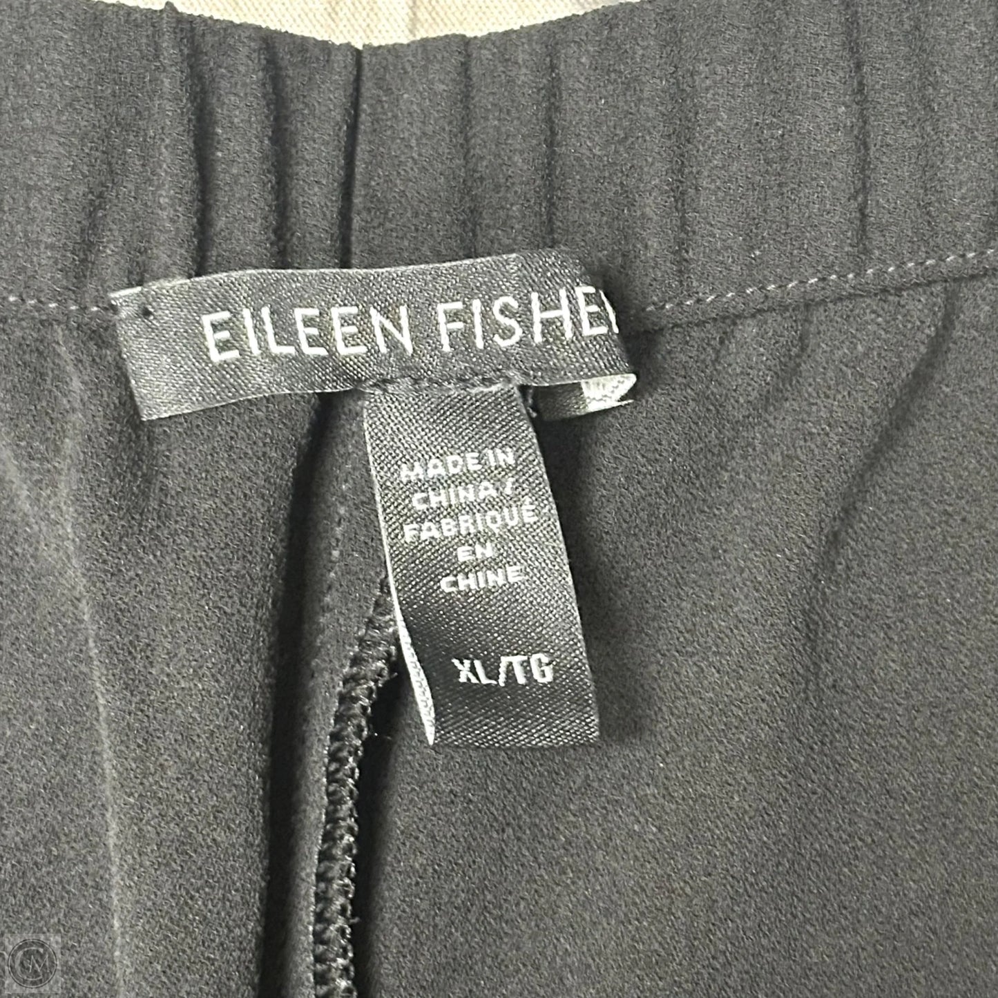 Pants Dress By Eileen Fisher In Black, Size: Xl