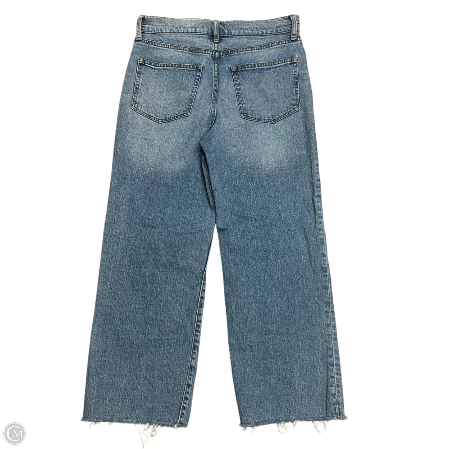 Jeans Wide Leg By J. Crew In Blue, Size: 4